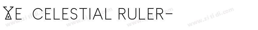 Ye^celestial ruler字体转换